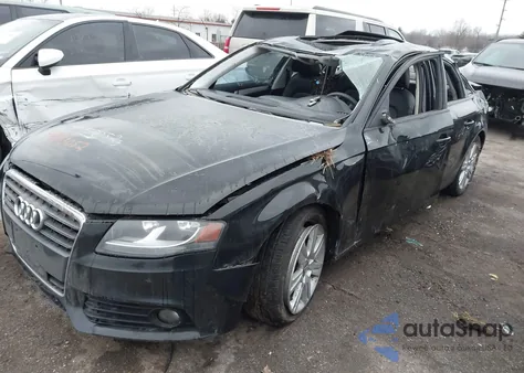 2011 Audi A4 2.0T Premium z USA, uszkodzony, nr VIN WAUBFAFLXBN051023